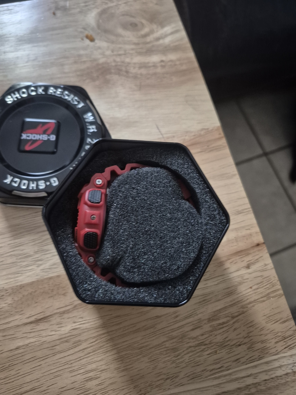 Casio G-Shock Red Multicolor Sport Watch - Picture 2 of 11